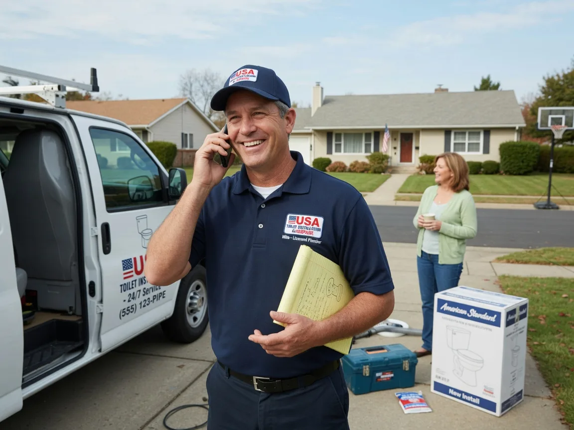Toilet Installation Coloma, WI FAQs